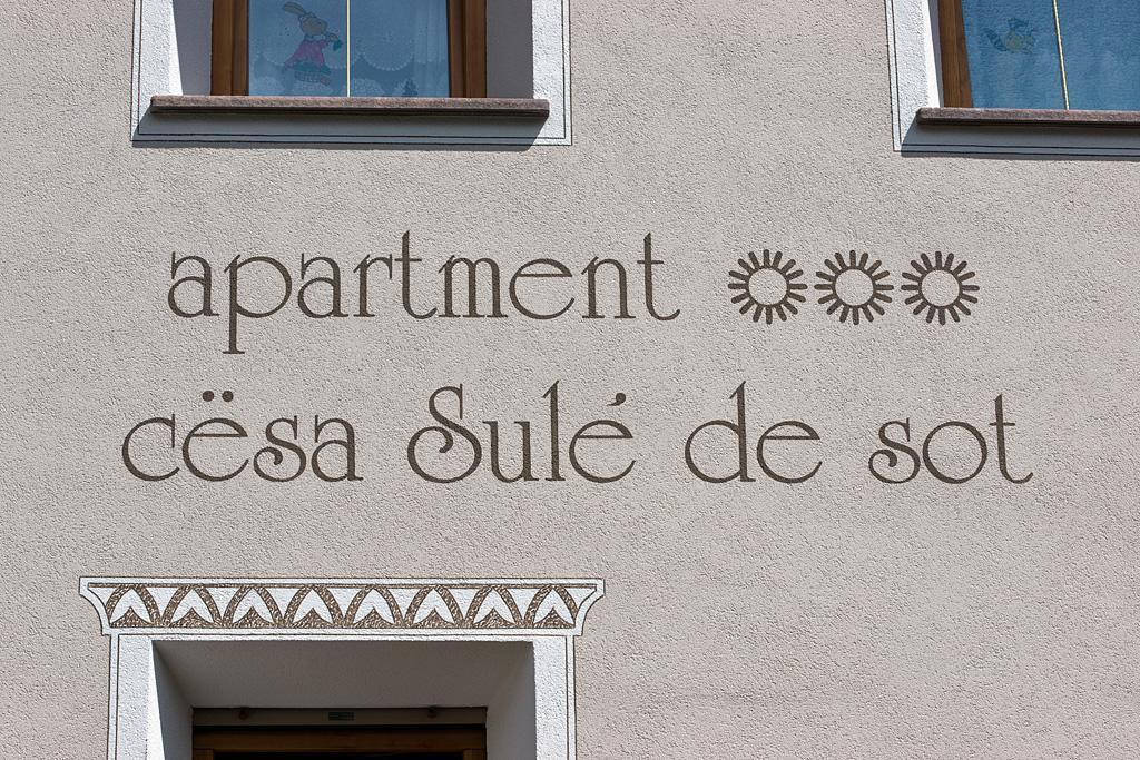 Cesa Sule De Sot Apartman Ortisei Kültér fotó